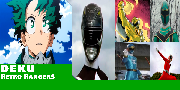 deku Retro Rangers by Lautaro10goku on DeviantArt