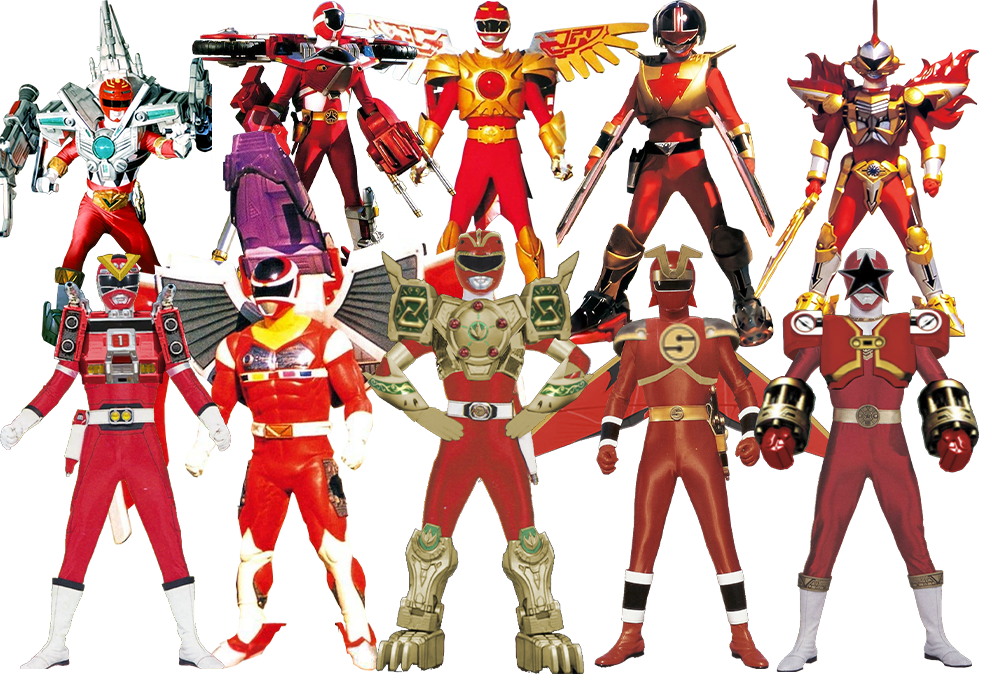 Red Ranger Builds Veteran Red Rangers full power by Lautaro10goku on DeviantArt