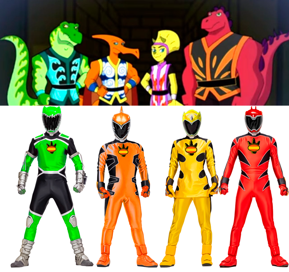 Power Rangers Kung Fu Dino Posse by Lautaro10goku on DeviantArt