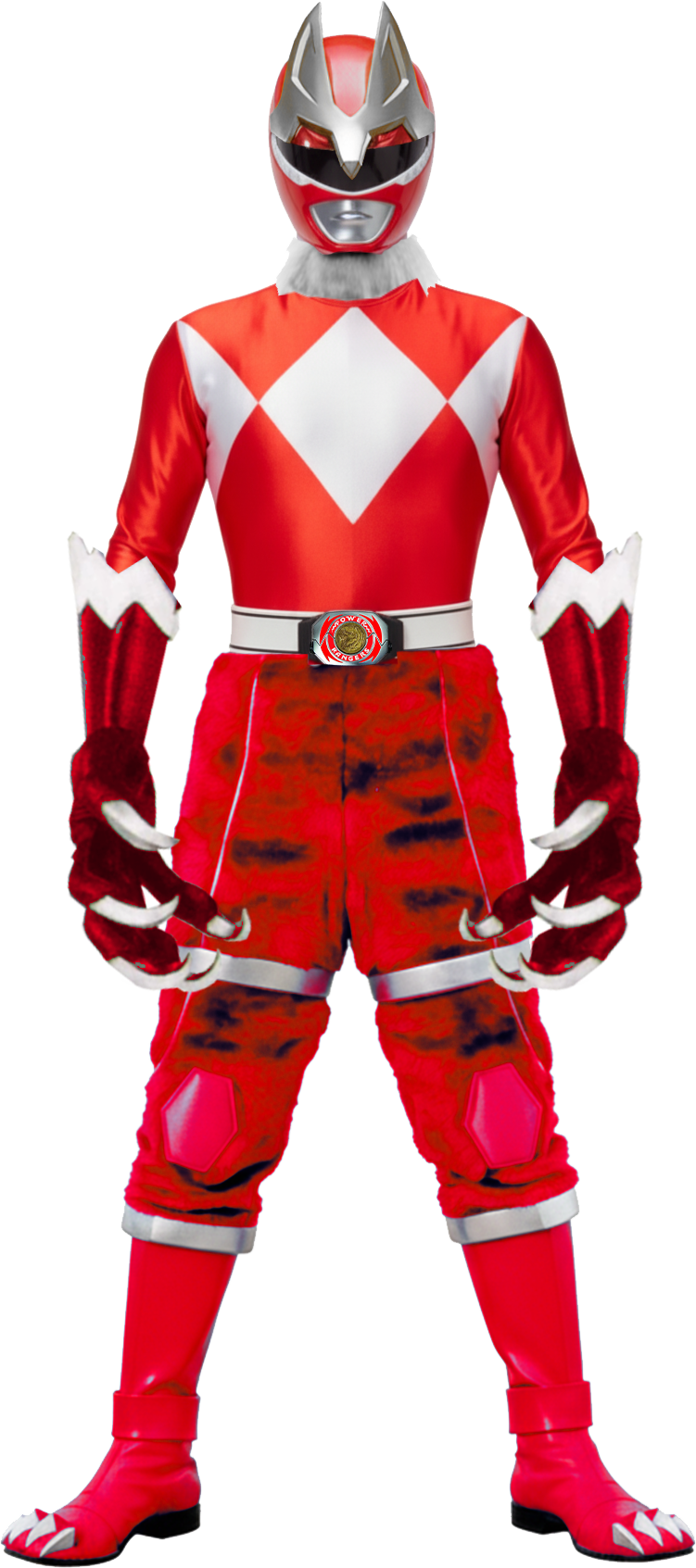 Red Ranger Tyler Tyranno Wolf Red Ranger by Lautaro10goku on DeviantArt