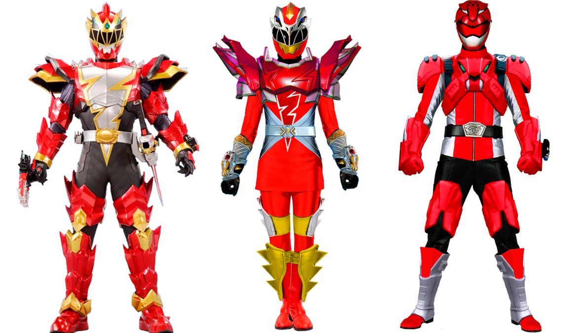 red rangers hasbro era Battlizers by Lautaro10goku on DeviantArt