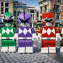 MMPR 4 lego rangers