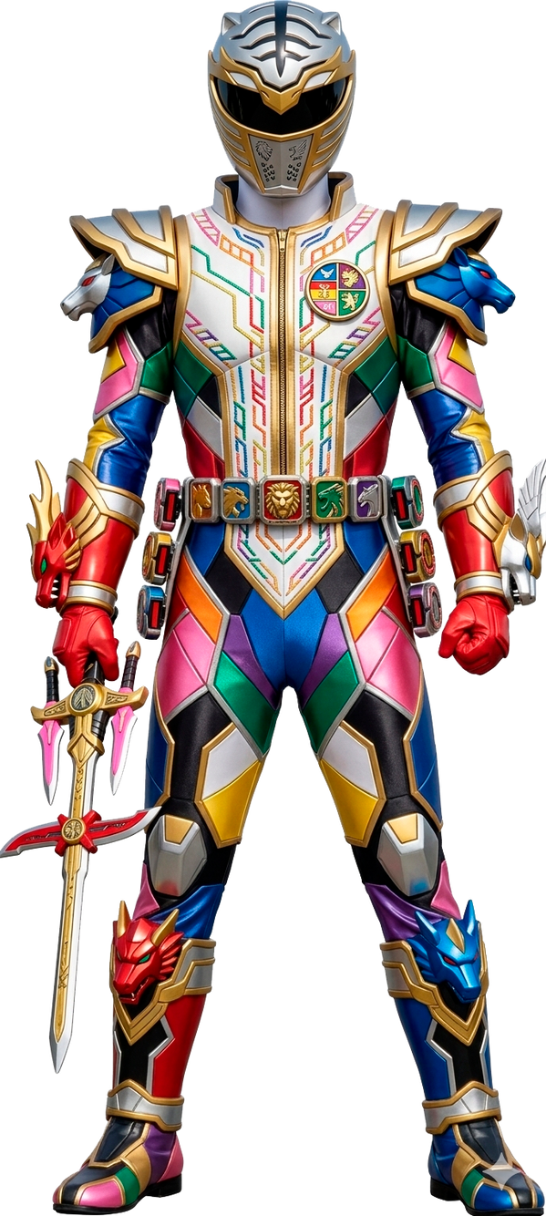 Fusion Ranger 10 Squadron by Lautaro10goku on DeviantArt