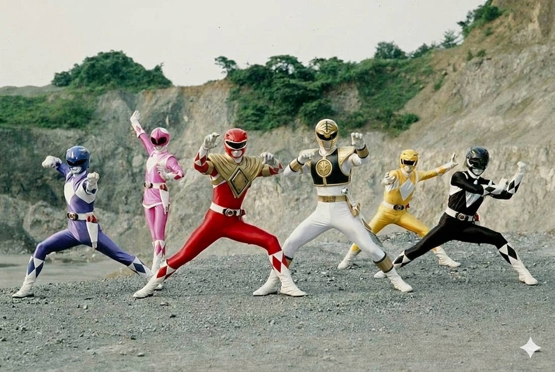 Power Ranger Similar mighty Morphin Power Rangers season 2 alternative by Lautaro10goku on ...