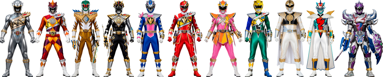 Dino Team Up Fusion Rangers by Lautaro10goku on DeviantArt