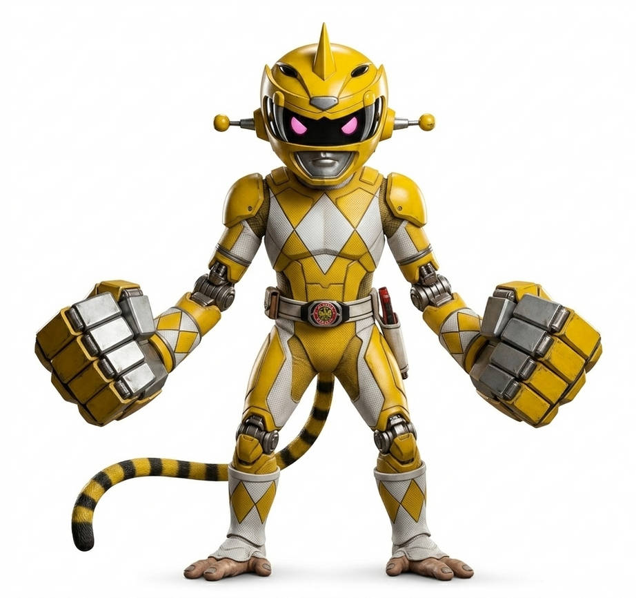 Nova Yellow Ranger Live Accion by Lautaro10goku on DeviantArt