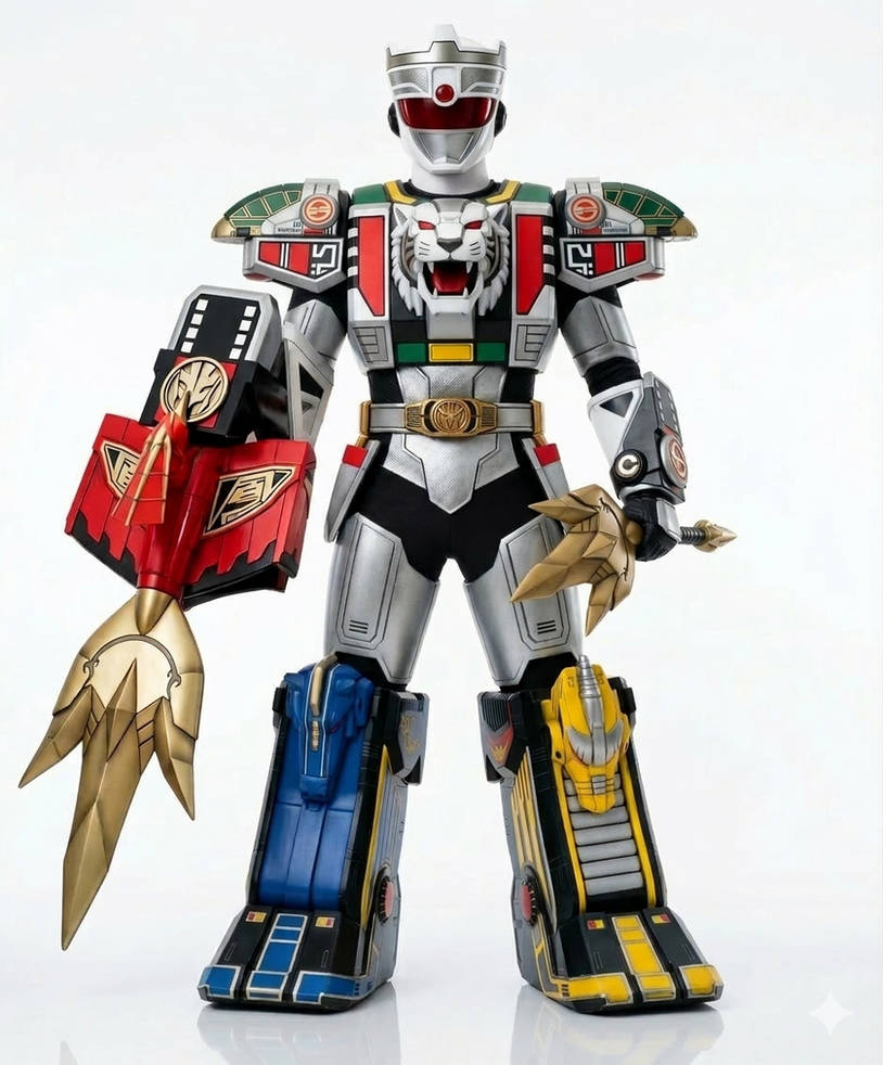 Mega Ranger Beaver Mega Tiger Ranger by Lautaro10goku on DeviantArt