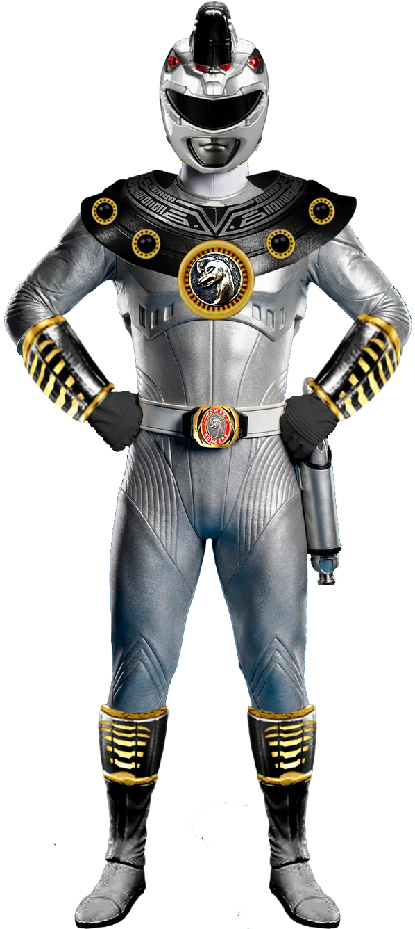 Robot Silver Ranger 1995 Movie version Silver Ranger by Lautaro10goku on DeviantArt