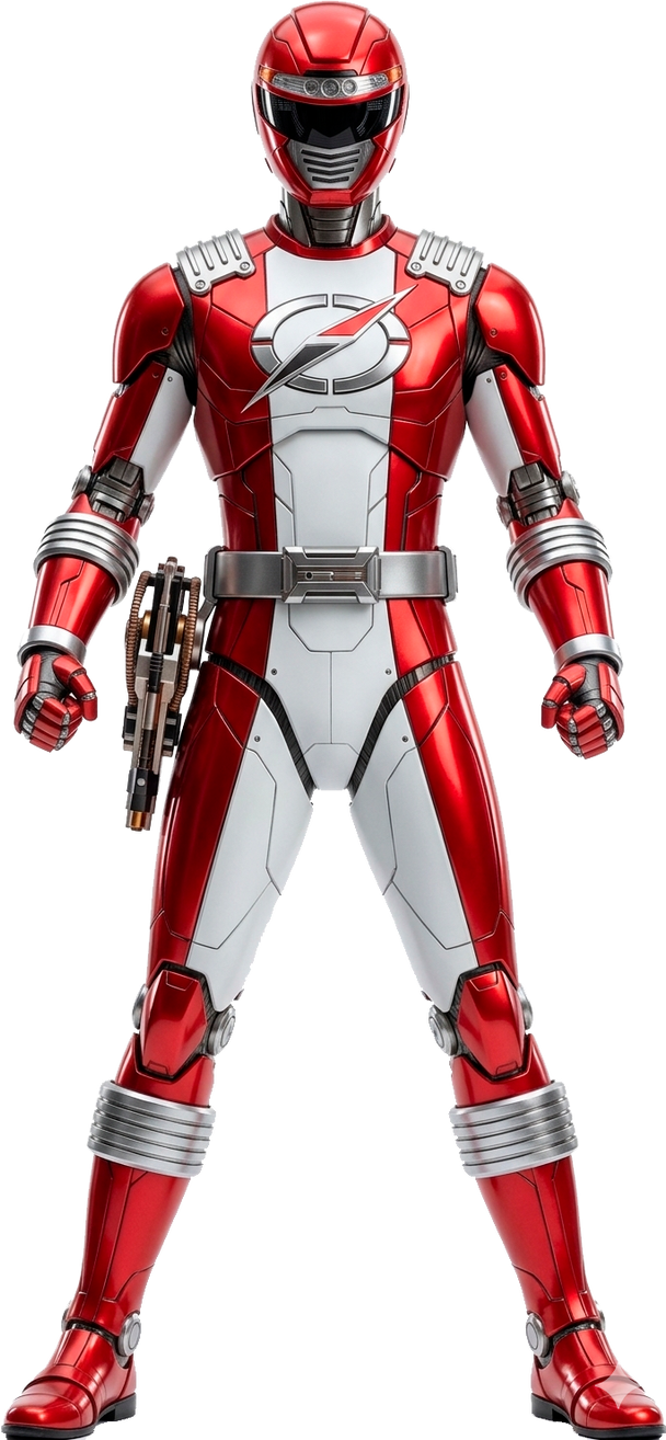 Team Rangers Robot Red Overdrive Ranger Robot by Lautaro10goku on DeviantArt