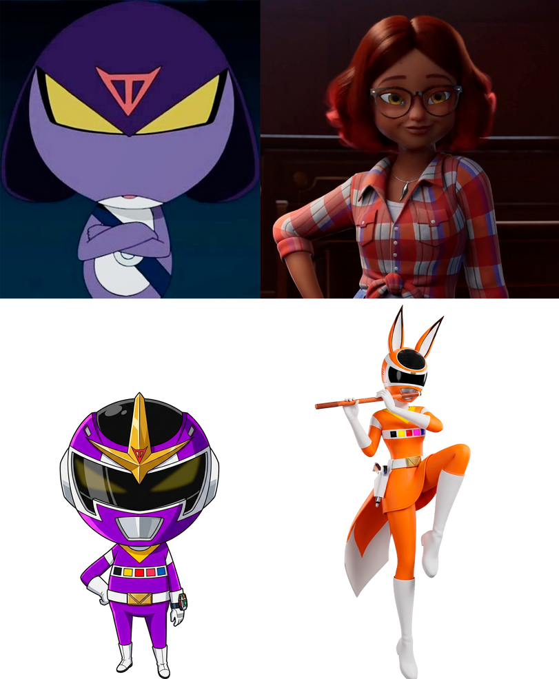 Purple Ranger In Space New Space Purple And Oranger Ranger by Lautaro10goku on DeviantArt