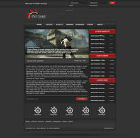 Spike-Gaming Website Layout
