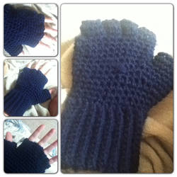 Hobo fingerless gloves by Clix69