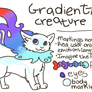 gradient-flame crature adopt! POINT BID (CLOSED)