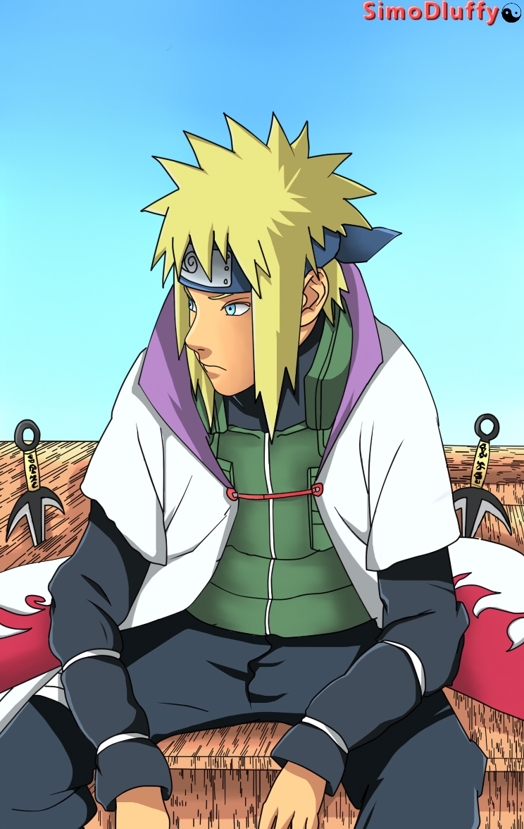 Konoha's yellow flash Minato Namikaze