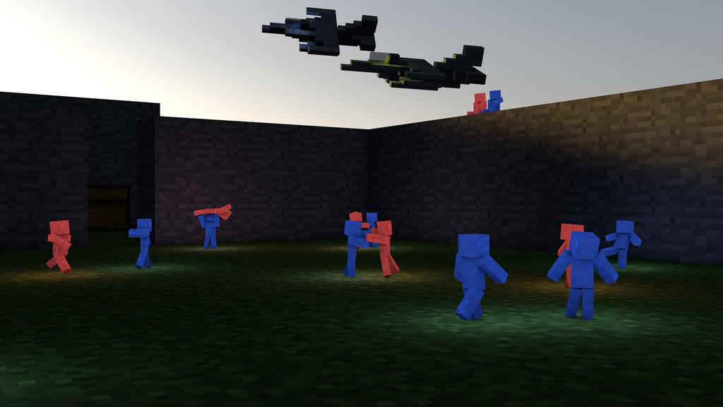 Minecraft clay soldier battle by hg-Jake-almighty on DeviantArt