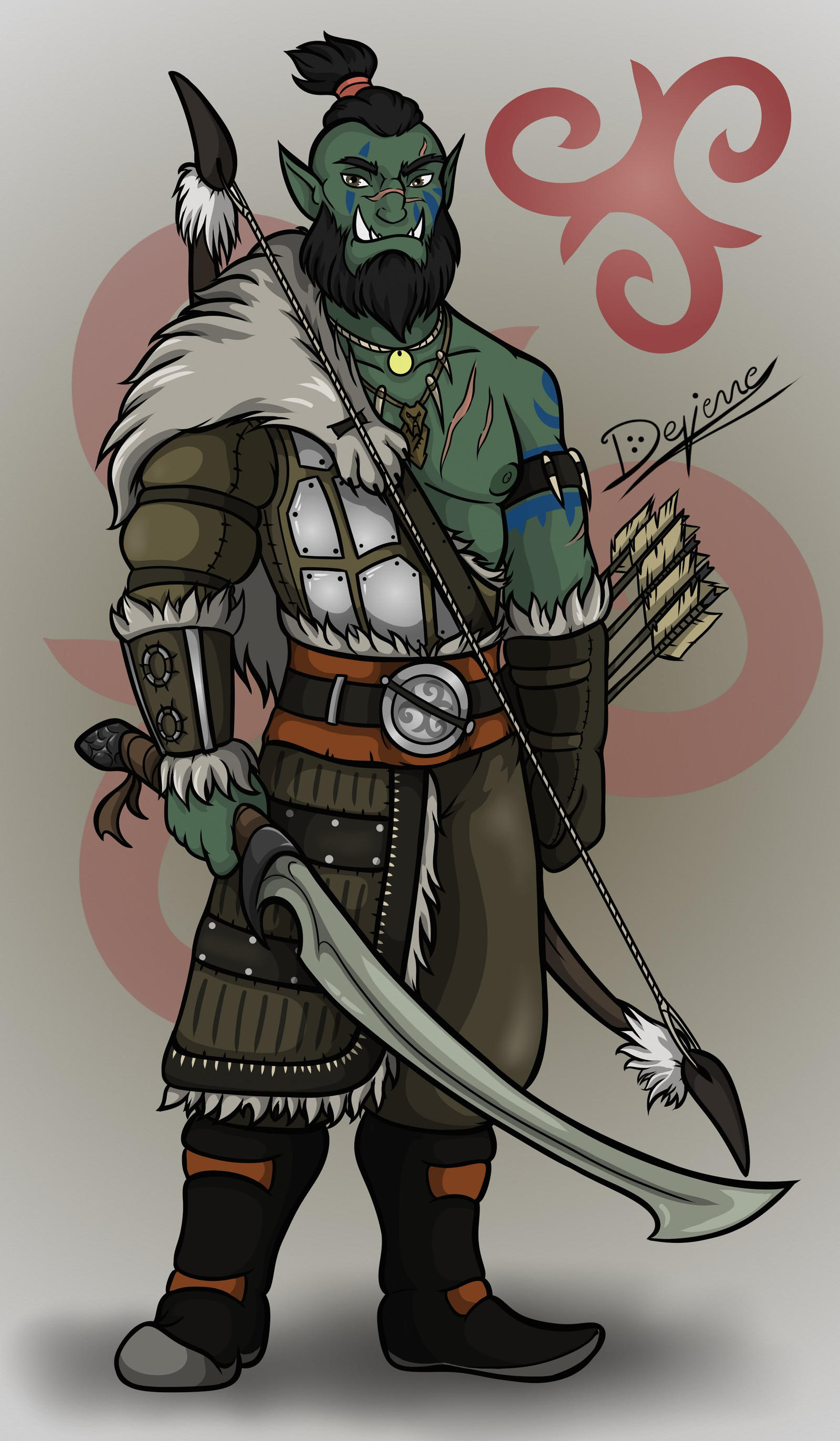 Orcque hunter by Emeric-Depierre on DeviantArt