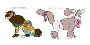 Summer Themed Afro Cats (Auction Ended)