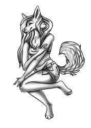 Bashful Vixen (Freebie)