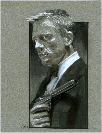 James Bond Con Sketch