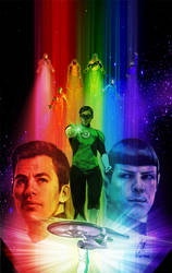 Star Trek/green Lantern Spectrum War #6 var