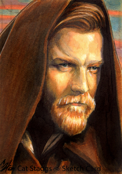 Obi Wan sketchcard