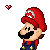 Mario pixel icon