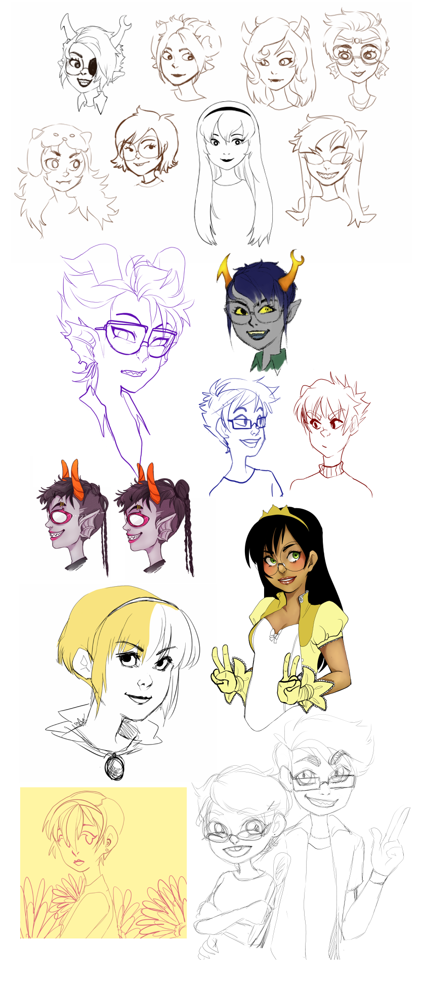 Homestuck Doodledump