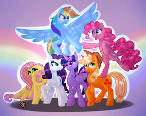 Mane Six No Refs!