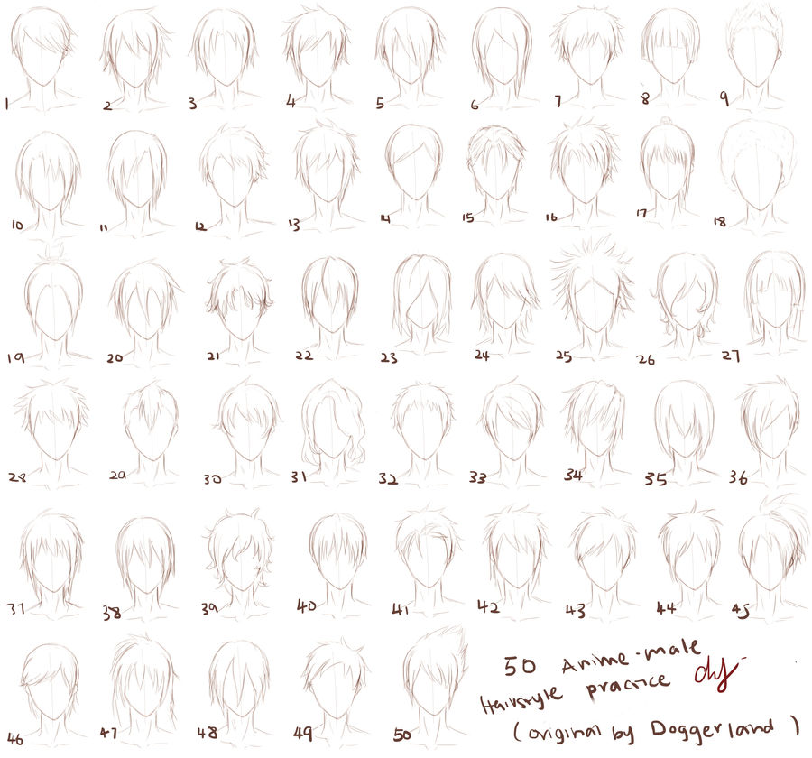 1,279 Boy Hairstyles Anime Hairstyles Royalty-Free Images, Stock