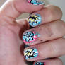 Comic strip nails