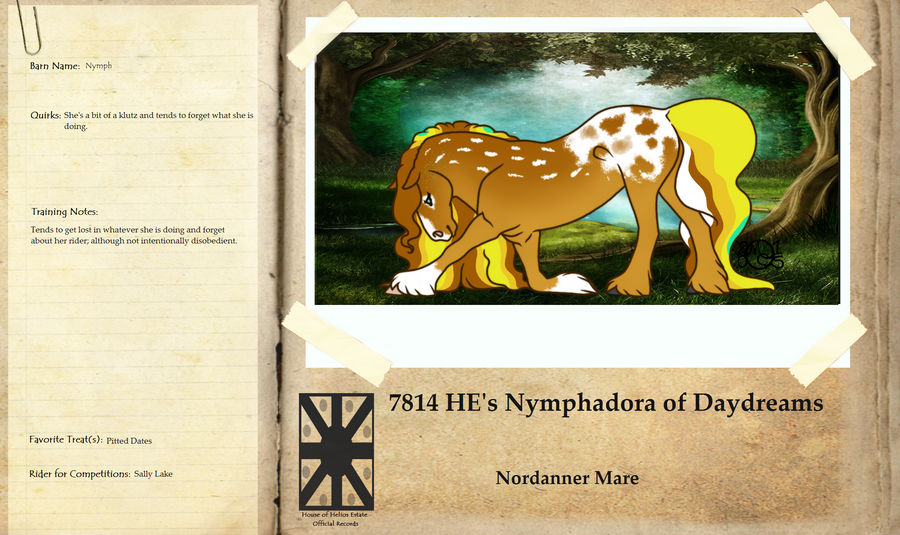 7814 HE's Nymphadora of Daydreams [SOLD]