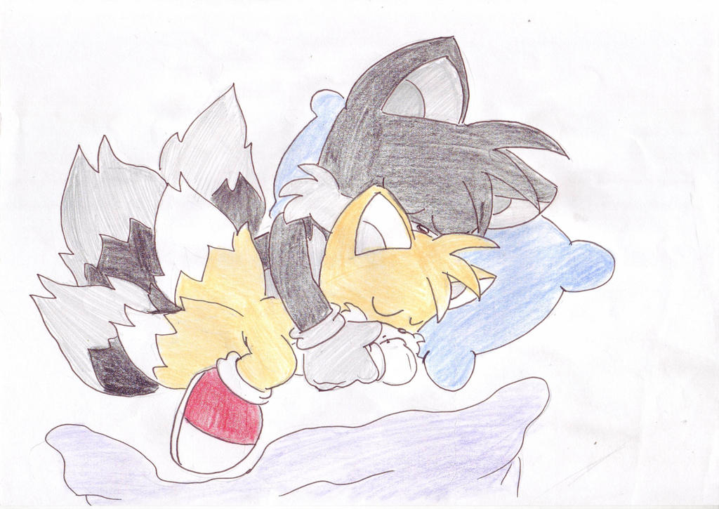 Merrick and Tails: nap time
