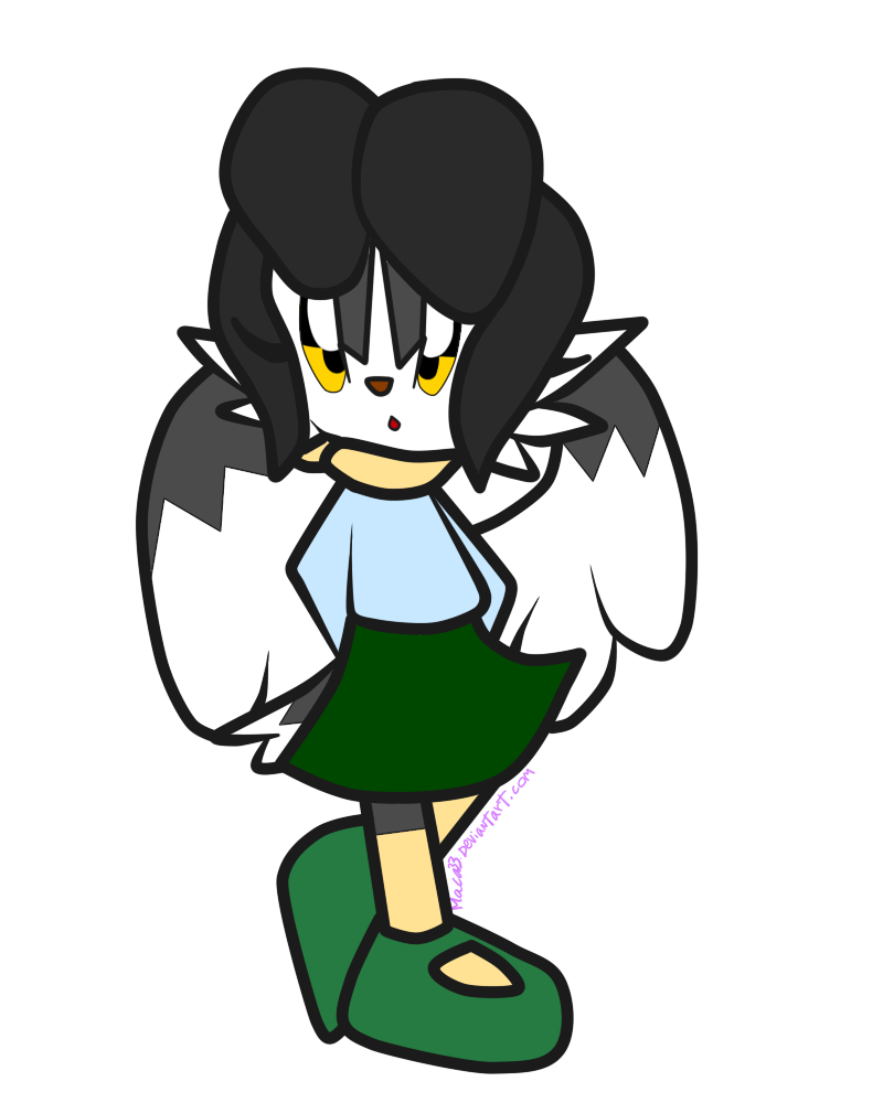 Okina-Klonoa OC and Klonoa's lil sister-