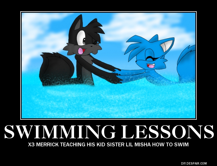 Swimming lessons demote