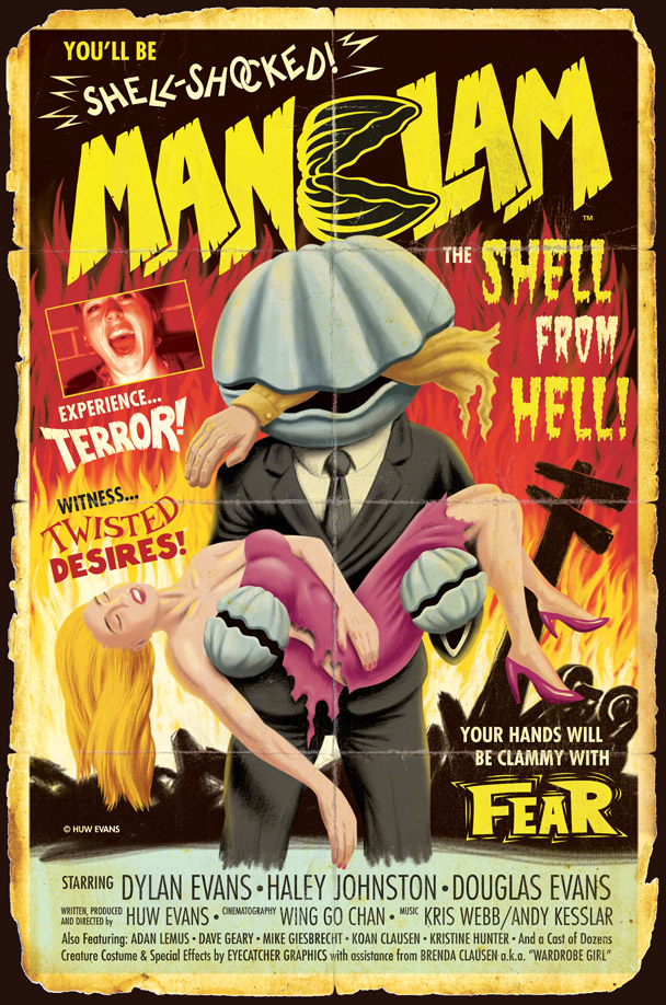 MANCLAM B-Movie Poster