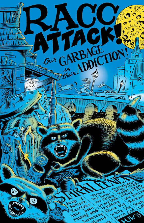 RACC ATTACK! Colour Version by Huwman on DeviantArt
