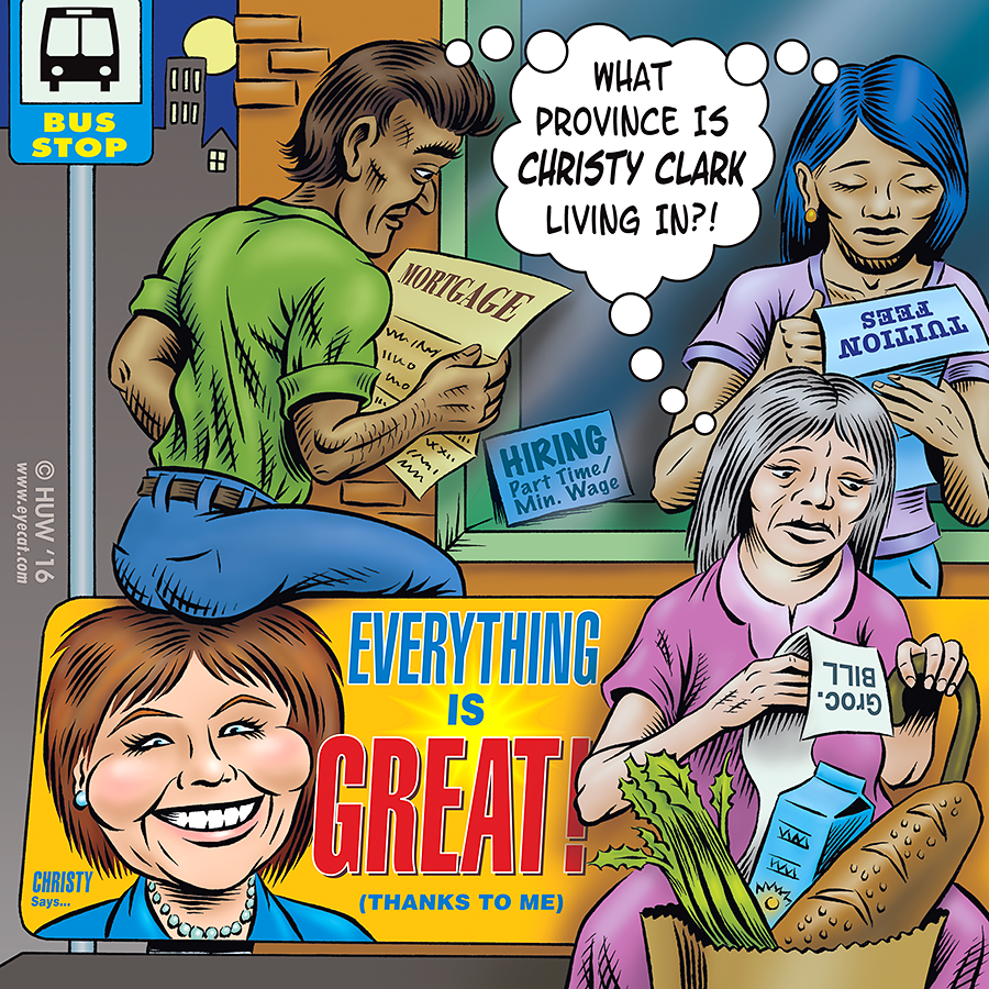 MoveUP Cartoon - Optimistic Christy by Huwman
