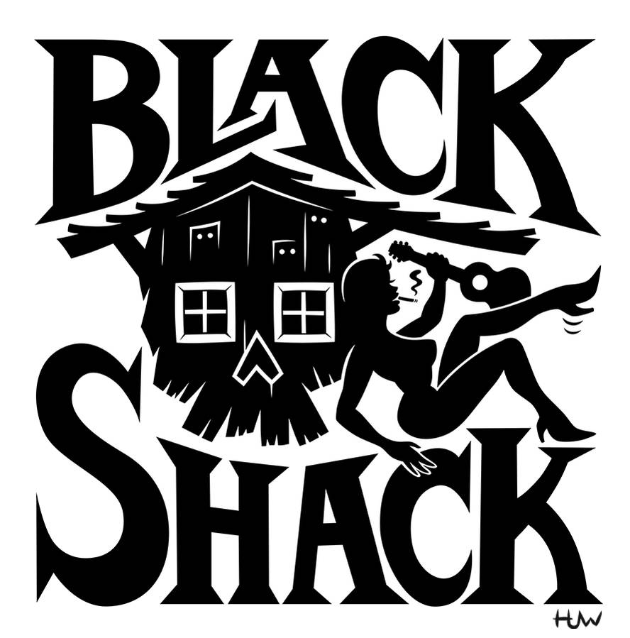 Black Shack Logo by Huwman