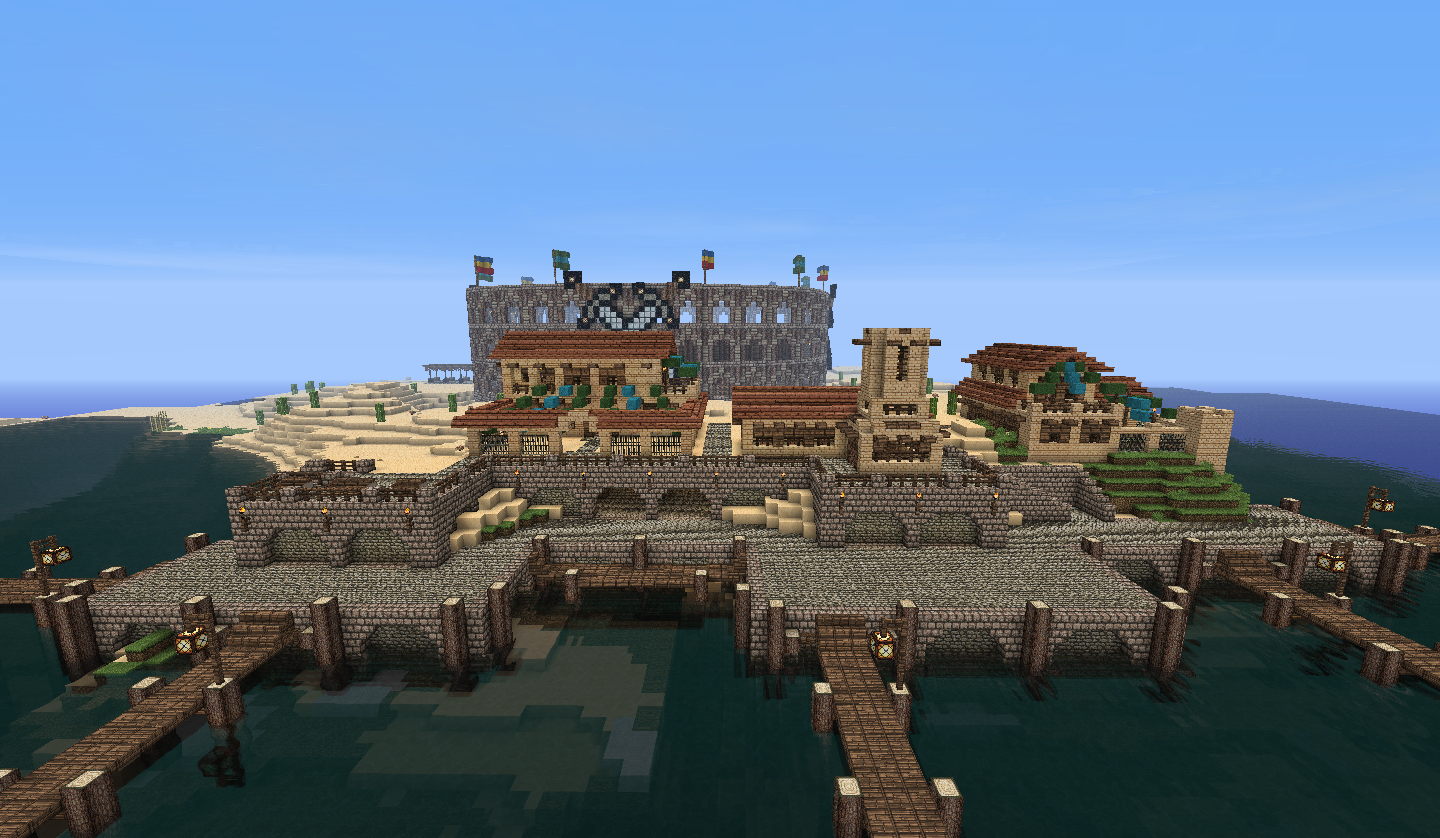 Minecraft Harbour Design - Design Talk