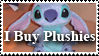 I Buy Plushies Stamp