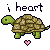 I heart Turtle - Free Avatar by Pockaru