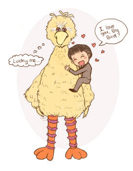 Romney loves Big Bird