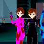 Celebration with Samus Aran in Zero Suits