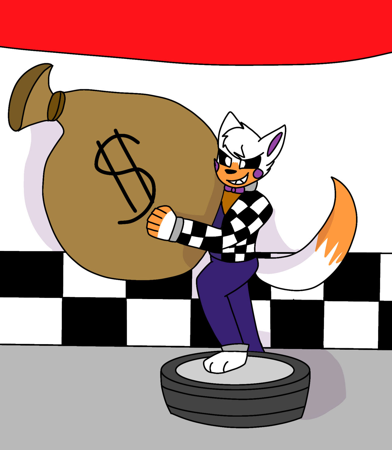 Lolbit Racing Game FLaF: Lolbit by justotherguy on DeviantArt