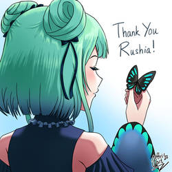 Thank you, Rushia!