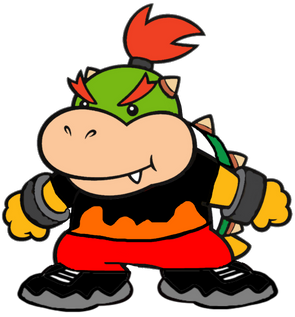 Super Mario: Bowser Jr. 2D by Joshuat1306 on DeviantArt