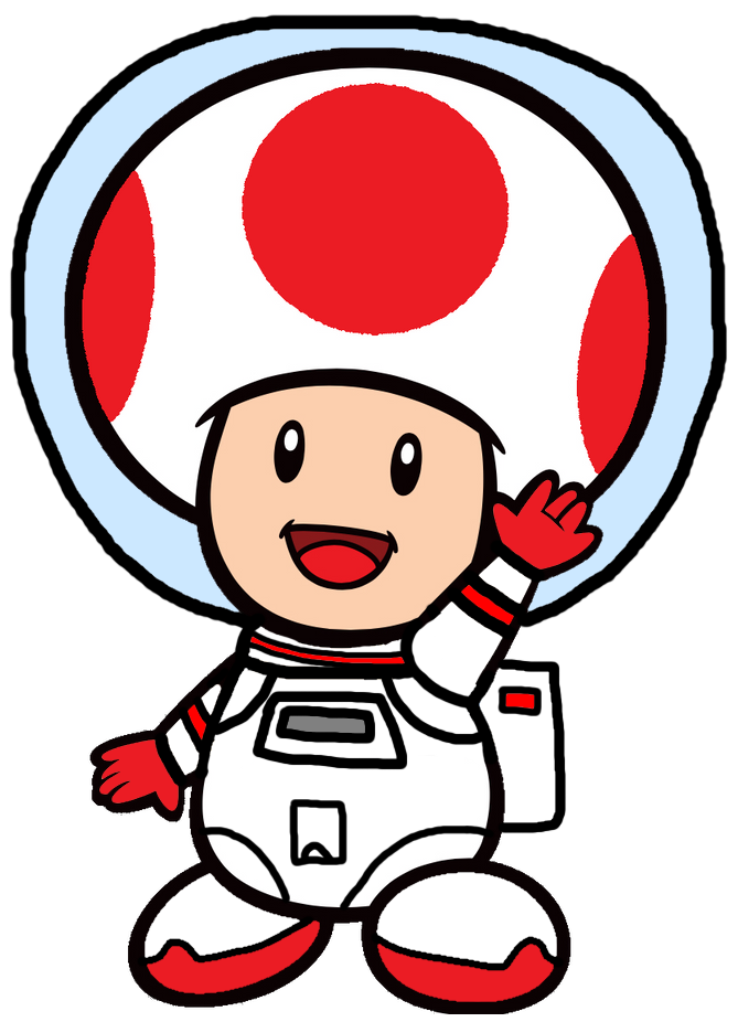Rocket Toad Space Red Toad by AlyssaTheYoshiGirl on DeviantArt