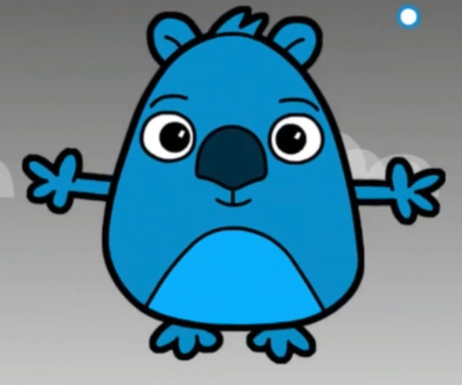 Blue Wobbly Wombat by AlyssaTheYoshiGirl on DeviantArt