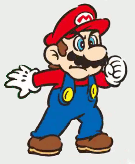Angry Mario by AlyssaTheYoshiGirl on DeviantArt