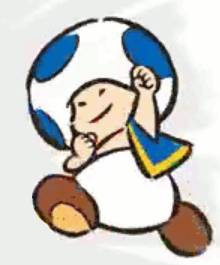 Toad (Blue) by AlyssaTheYoshiGirl on DeviantArt